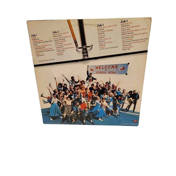 Grease Original Soundtrack Double Vinyl LP Record Album 1st Edition 1978 - Picture 6 of 11